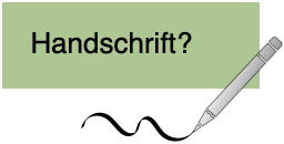 Handschrift?